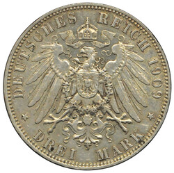1909, 3 M. Friedrich August III, E, ss