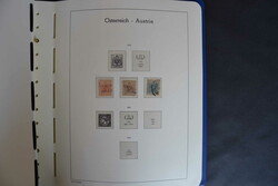 Österreich, 1850/2000, gemischte Sammlung in 6 Vordruckalben und ...