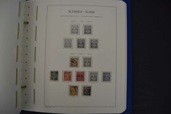 Schweiz, 1862/2003, Teilsammlung auf Leuchtturm-SF-Text in 3 ...