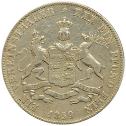 1859, Vereinstaler Wilhelm I, ssAutomatically generated translation ...