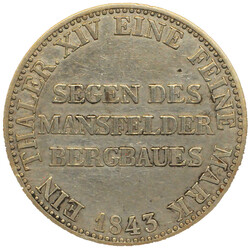 1843, Ausbeutetaler Friedrich Wilhelm IV, A, ssAutomatically ...