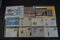 Schweiz, kl. Restekarton mit 3 kl. Steckkarten mit älterem Material ...