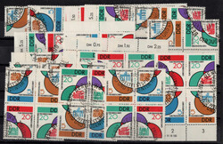 1380: German Democratic Republic - Se-tenant prints