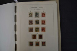 Schweiz, 1913/90, Pro Juventute-Sammlung, gestempelt komplett auf ...