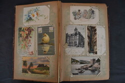 Deutschland/Europa, ca. 1900/30, dickes altes Postkartenalbum mit ...