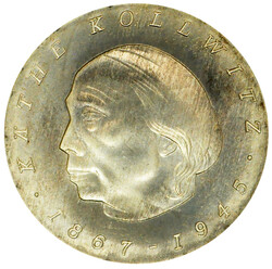 1967, 10 M. Kollwitz, vz./st., aus Abo mit ZertifikatAutomatically ...