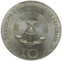 1968, 20 M. Gutenberg, vz./st., aus Abo mit ZertifikatAutomatically ...
