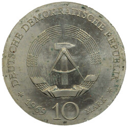 1969, 10 M. Böttger, vz./st., aus Abo mit ZertifikatAutomatically ...