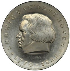 1970, 10 M. von Beethoven, vz./st., aus Abo mit ...
