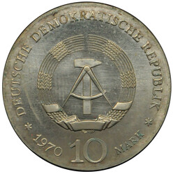 1970, 10 M. von Beethoven, vz./st., aus Abo mit ...