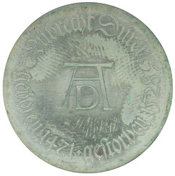 1971, 10 M. Dürer, vz./st., leichter Grünansatz, aus Abo mit ...