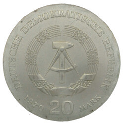 1970, 20 M. Engels, vz./st., aus Abo mit ZertifikatAutomatically ...