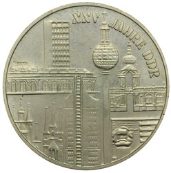 1974, 10 M. "25 Jahre DDR / Städtemotiv", vz./st., aus Abo mit ...