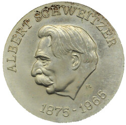 1975, 10 M. Schweitzer, vz./st., leicht grün, aus Abo mit ...