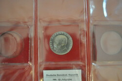 1968/81, Sammlung von 37 Münzen zu 5, 10 und 20 M., alle Cu/Ni, ...