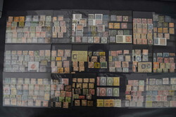 AD ab 1850, gemischtes Lot auf 20 gr. Steckkarten, dabei Bayern, ...