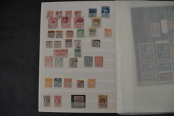 Europa ab 1851, gemischtes Lot auf 3 gr. Steckkarten, dabei u.a. ...