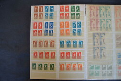 Übersee, ca. 1853/1955, gemischtes Lot auf 5 gr. Steckseiten, dabei ...