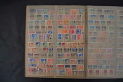 China/VR China, altes Steckbuch mit Dublettenbestand ab Anfangsjahre, ...