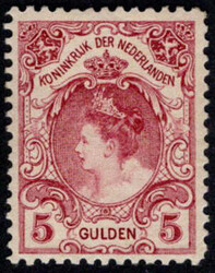 1899, 5 Gld., gez. C, ungebraucht, signiert, KW 350,-  Automatically ...
