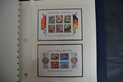 DDR, 1949/90, sehr saubere postfrisch geführte Sammlung in 7 ...