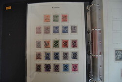 Kroatien/Montenegro/Serbien, 1874/1945, Kroatien 1941/45 gemischte ...
