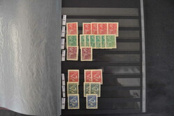 China/VR China, gemischter Dublettenbestand in 5 meist gr. Steckalben ...