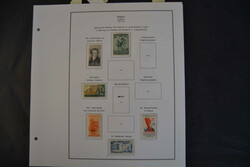 Triest, Zone A+B, gemischte Teilsammlung auf Vordrucktext, ...