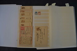 Triest, Zone A+B, gemischte Teilsammlung auf Vordrucktext, ...