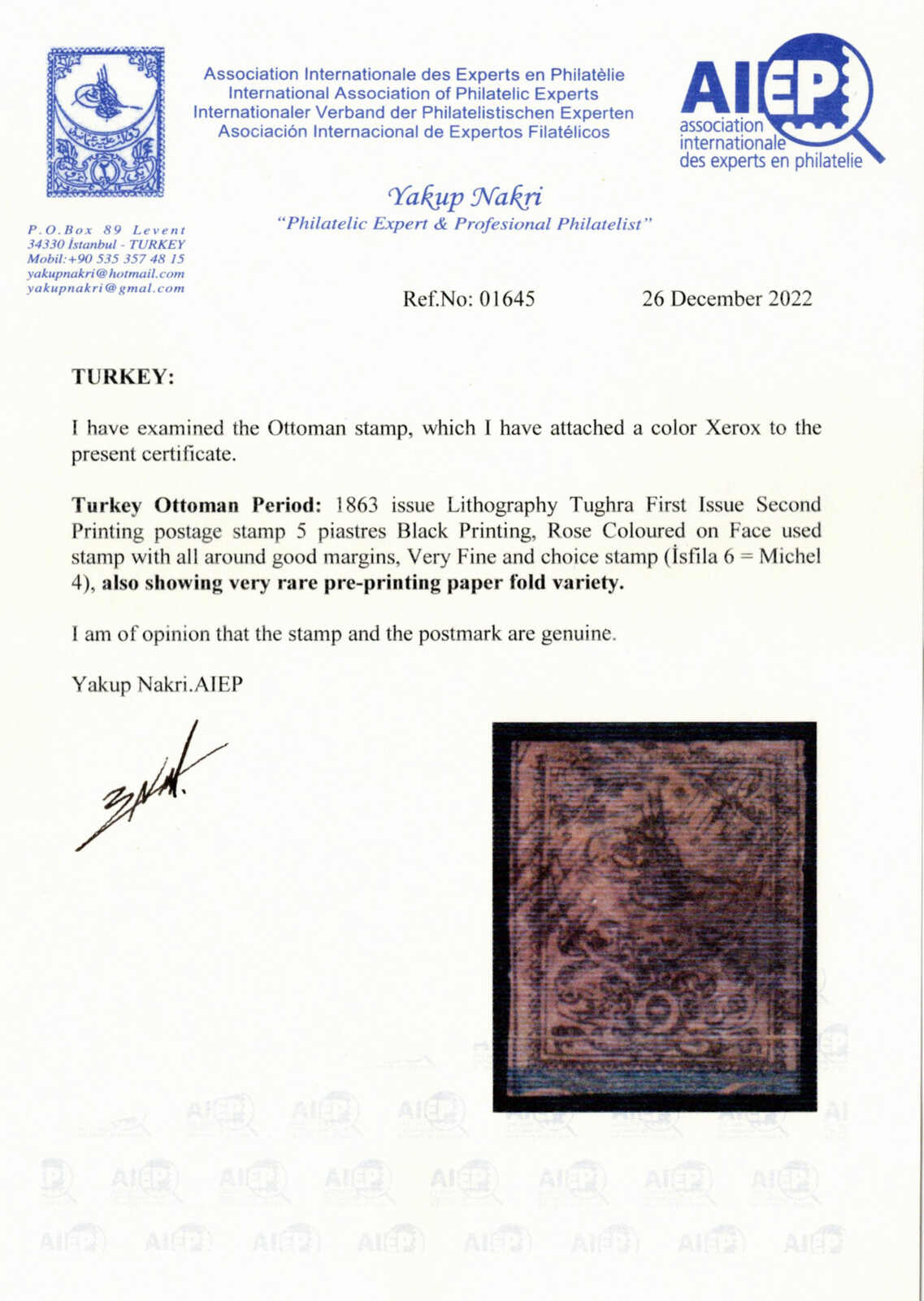 Image 1 for lot number 2969 for 79th Hadersbeck Auction