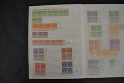 Bizone, AM-Post, Spezial-Sammlung von postfrischen Werten nach Farben ...