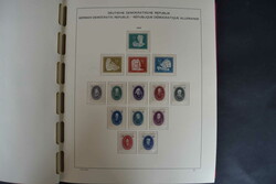 DDR, 1949/90, Spezialsammlung postfrisch in 10 Schaubek-Alben auf ...