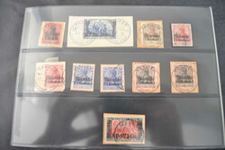 Dt. Kolonien und Auslands-PÄ, kl. gemischtes Lot im Auswahlheft und ...