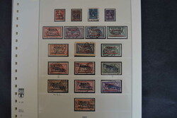 Memel, 1920/23, gestempelte Sammlung mit wenigen Lücken auf ...