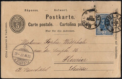 5655: スイス - Postal stationery