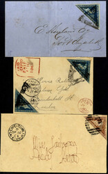 Kap der Guten Hoffnung, 1860/1909, Lot von 21 Belegen, dabei 4 Briefe ...