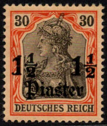 160: 在外国ドイツ郵便局・トルコ