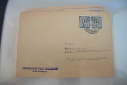 Gemeinschaftsausgaben 1946/48, ca. 190 Briefe, Karten und Ganzsachen, ...