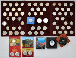 Deutschland, Posten mit Bayern 3 M. 1909, DDR Cu/Ni-Münzen zu 5, 10 ...