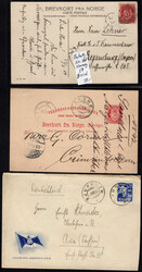 7999: Norwegen - Briefe Posten