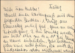 1961, 4.8., 10 Pf. Heuss II Postkarte mit fluoresz. Beidruck, ...