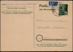 1325: French Occupation Baden - Postal stationery