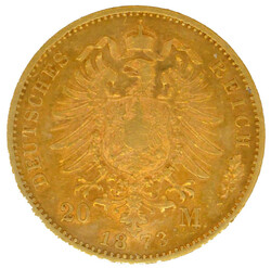 1873, 20 M. Gold "Karl", F, 7,16g (fein), ssAutomatically generated ...