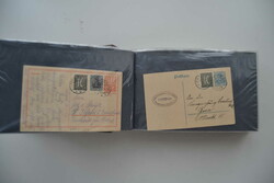 Deutschland ab DR, Briefeposten in 10 Alben, dabei Belege, Ganzsachen ...