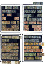 Schweiz, 1850/1974, toller Bestand in 2 Alben auf Blankoseiten bis ca ...
