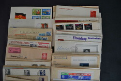 1380: ドイツ民主共和国 - Covers bulk lot