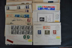 DDR, 1949/64, ca. 90 Briefe/Karten ab den Anfangsjahren, dabei auch ...