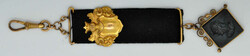 antiker Taschenuhren-Anhänger mit Intaglio-Gravur Wappenelement & ...