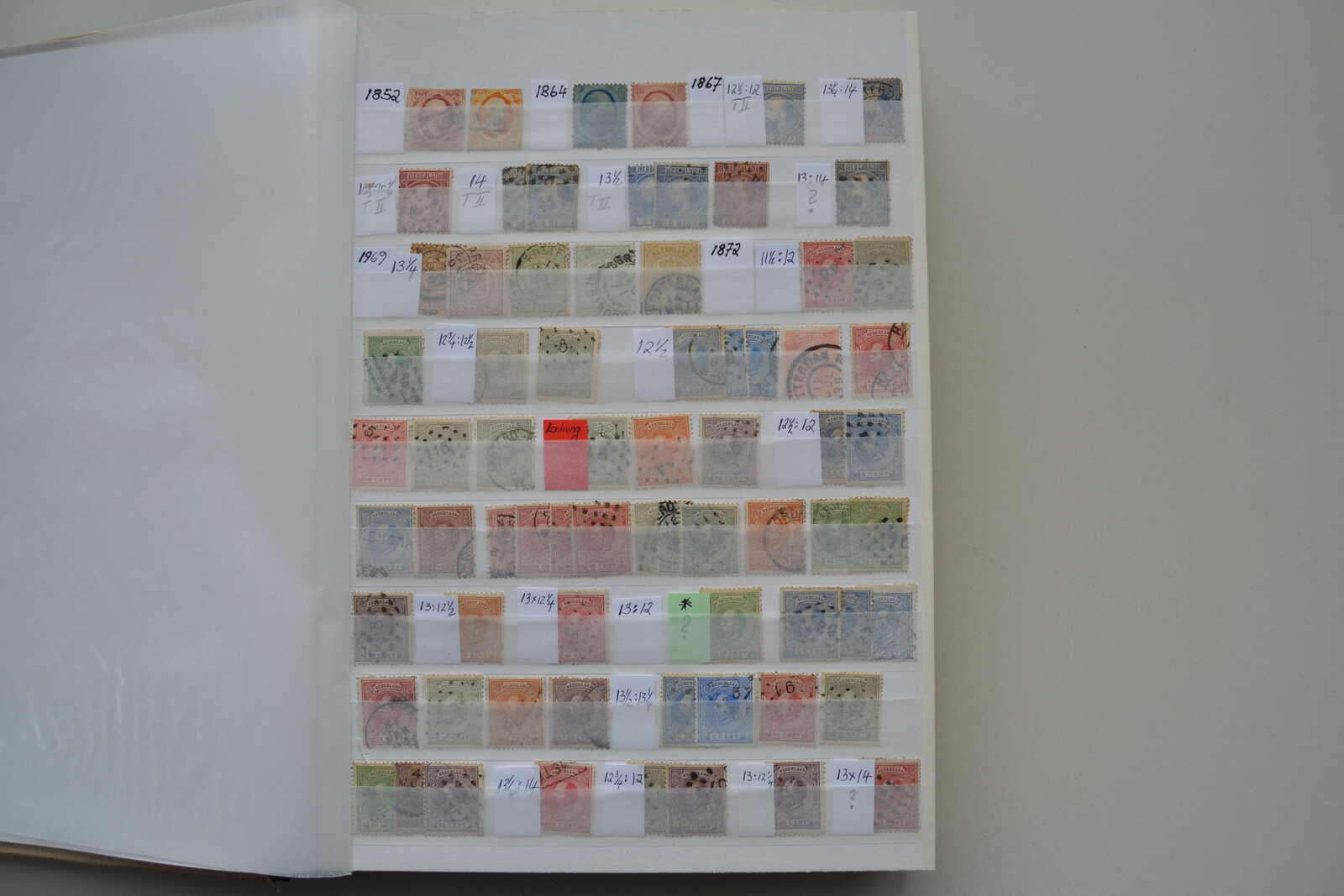 Belgien, Niederlande und Luxemburg, älterer Sammlerbestand in 7 gr. ...