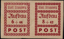 1195: ドイツ地方切手・ Straussberg